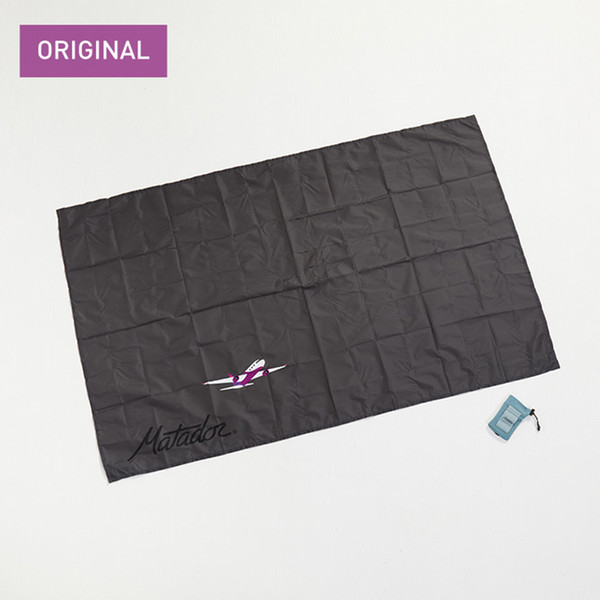 Peachオリジナルプリント入り　Matador　ミニポケットブランケット　Blue