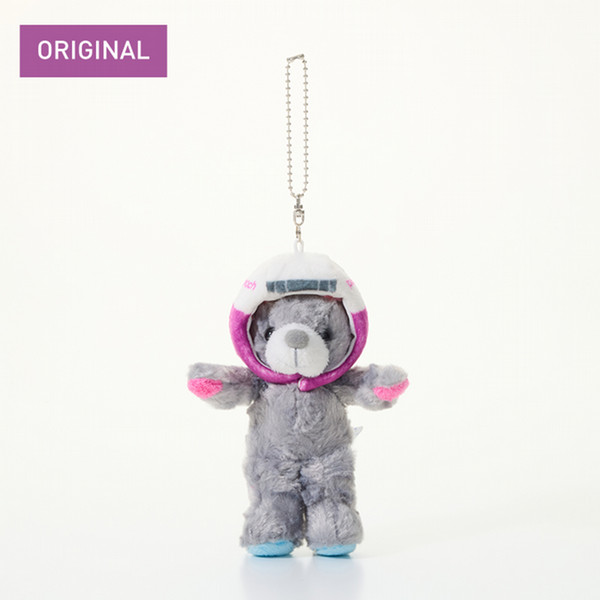 ご当地ベアコラボ　Peachオリジナル　マスコットベア　飛行機フード