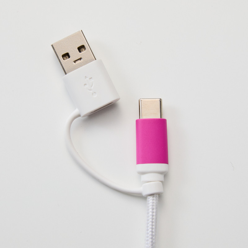 専用です。ピーチ Peachオリジナル 3in1USBケーブル ロング コネクタ付 - Peach