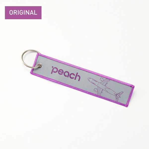 Peachオリジナル　リフレクタフライトタグ