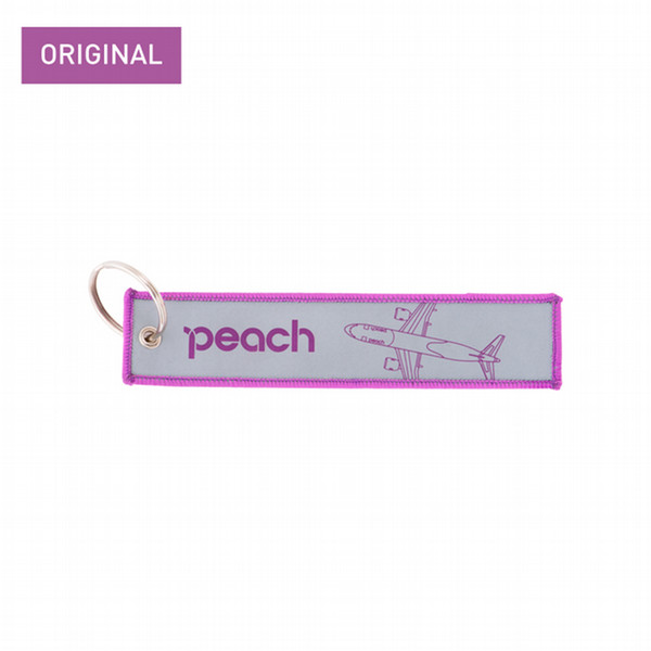Peachオリジナル　リフレクタフライトタグ