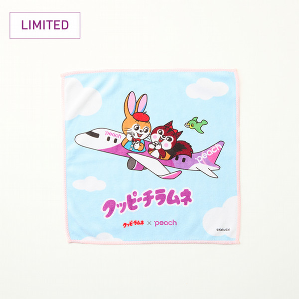 クッピーチラムネ　プリントハンドタオル