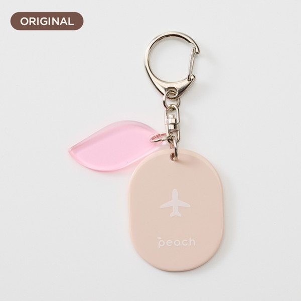 Peachオリジナルアクリルキーホルダー　Travel Tag