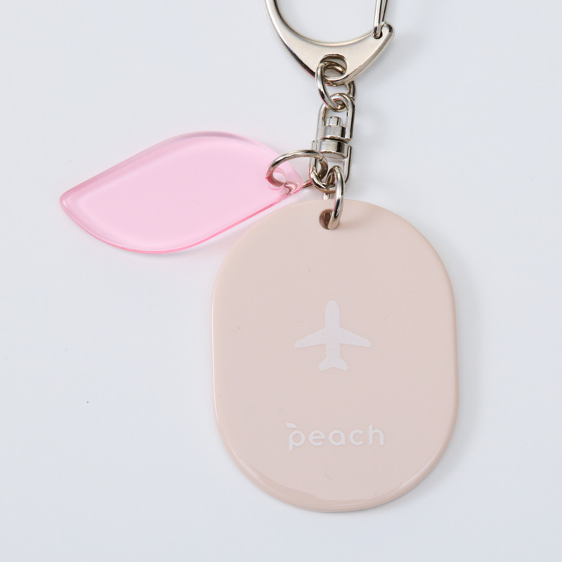 Peachオリジナルアクリルキーホルダー Travel Tag - Peach公式