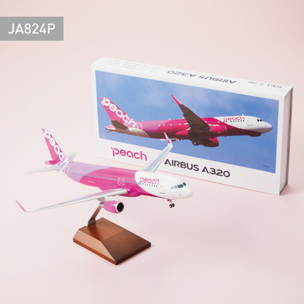 1:200 ダイキャストモデル Peach A320 JA801P - Peach公式オンライン 