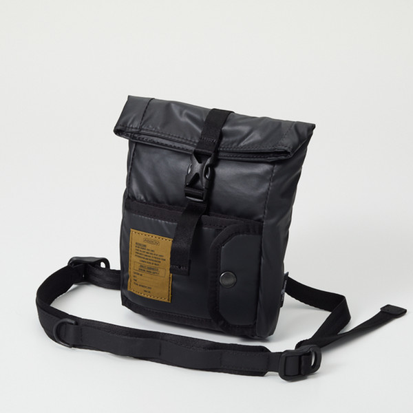 AS2OV NYLON POLYCARBONATE WALLET SHOULDER　BLACK