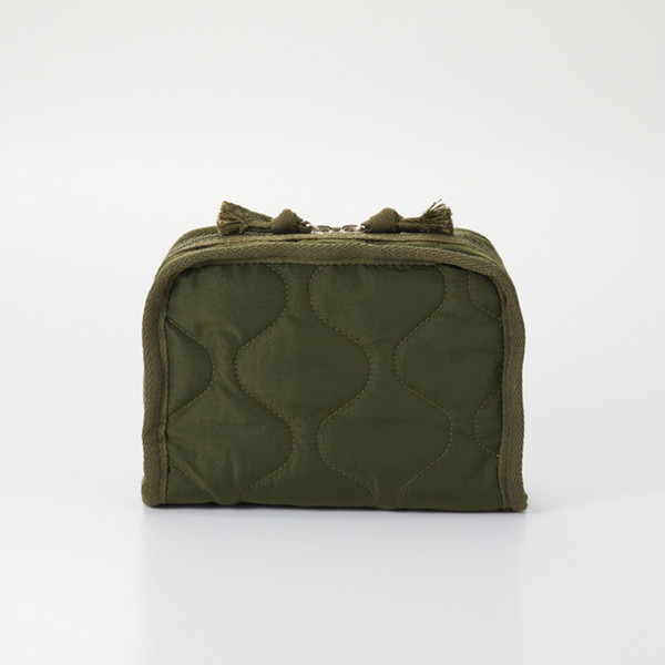 Military Quilt POUCH KHAKI