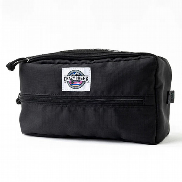 【OUTLET価格】CRAZY CREEK　ボックスティッシュケース　ブラック/タイダイ