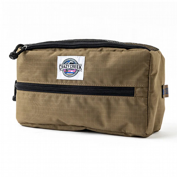 【OUTLET価格】CRAZY CREEK　ボックスティッシュケース　コヨーテ