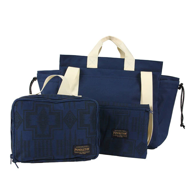 OUTLET価格】PENDLETON マザーズバッグ ネイビー - Peach公式