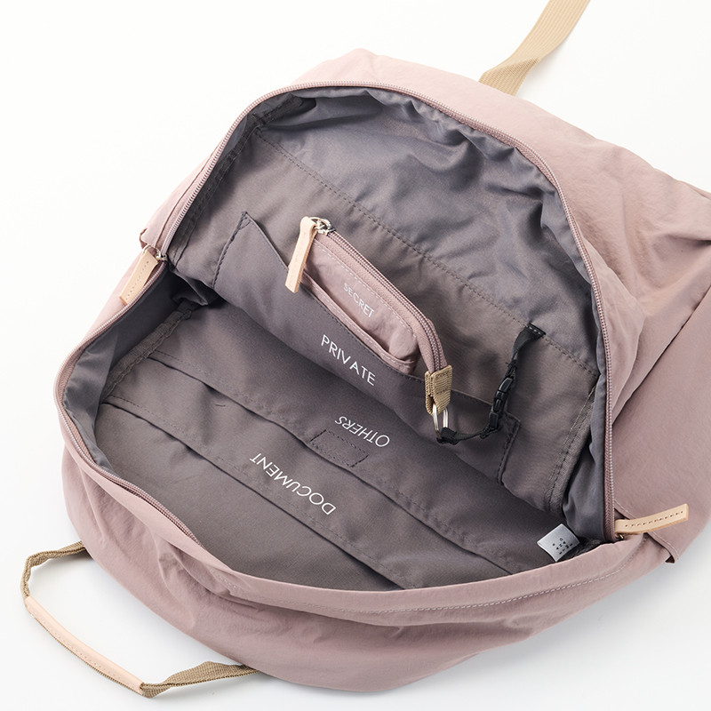EARTHMADE 12POCKET INSIDE PRINT RUCK Pink Gray - Peach公式 EARTHMADE 12POCKET INSIDE PRINT RUCK Pink Gray - Peach公式