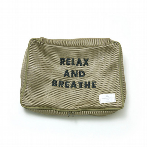 【Style Boat Market】ランドリーケース　Relax and Breathe